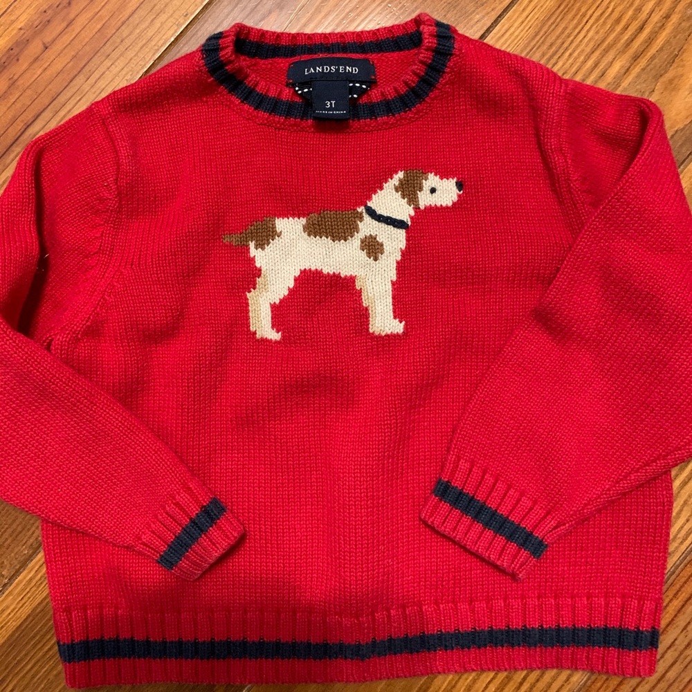 3T Lands End sweater